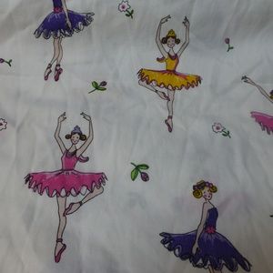 LIL Pixies ballerinas full double flat whi…